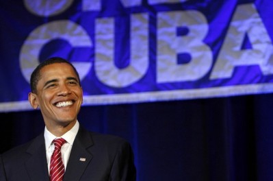 U.S. Democratic presidential candidate Senator Barack Obama attends Cuban Independence Day celebrations in Miami